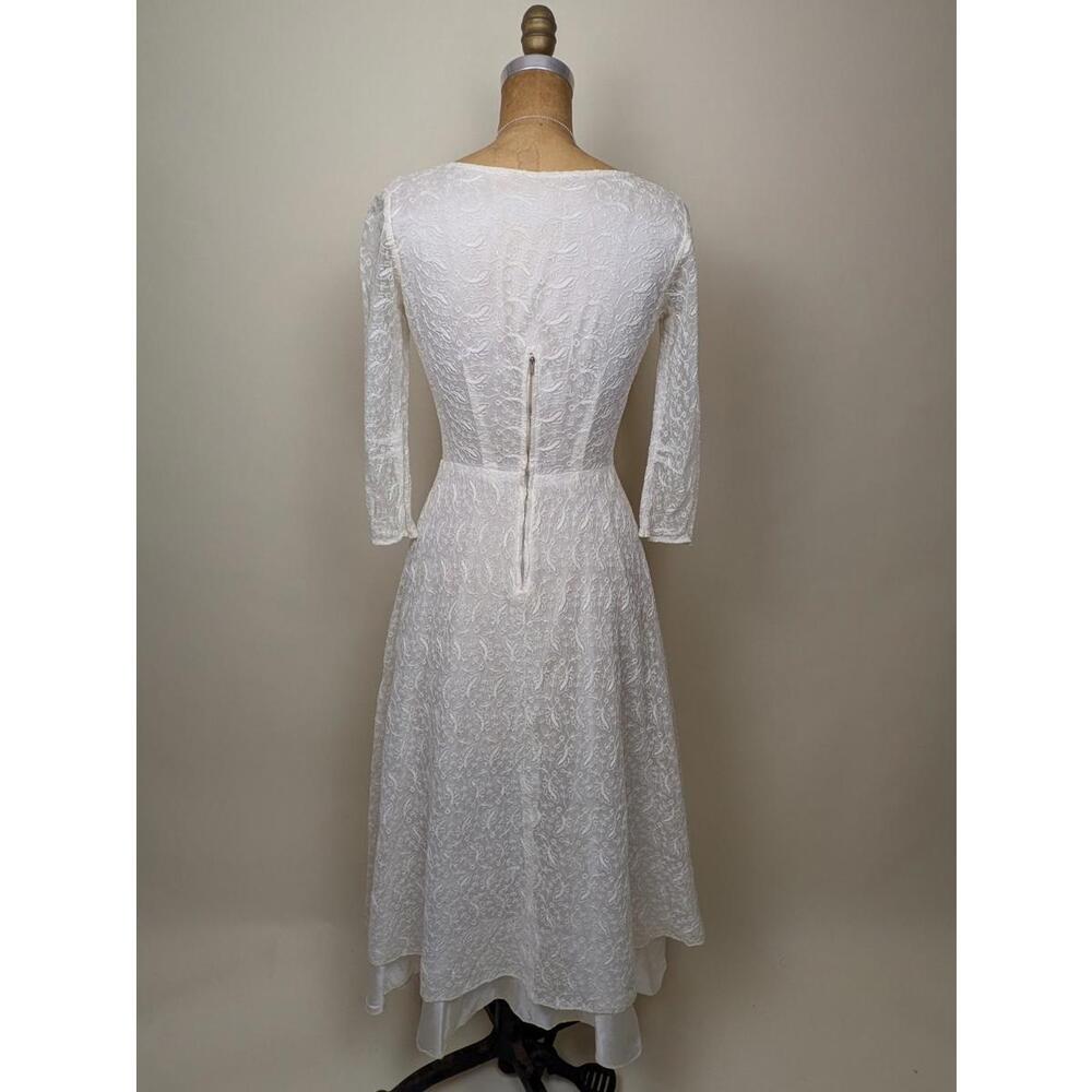 1940's lace wedding dress - Picture 5 of 7
